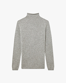 Piuma Mock Neck Pullover - Hellgrau - Archiv