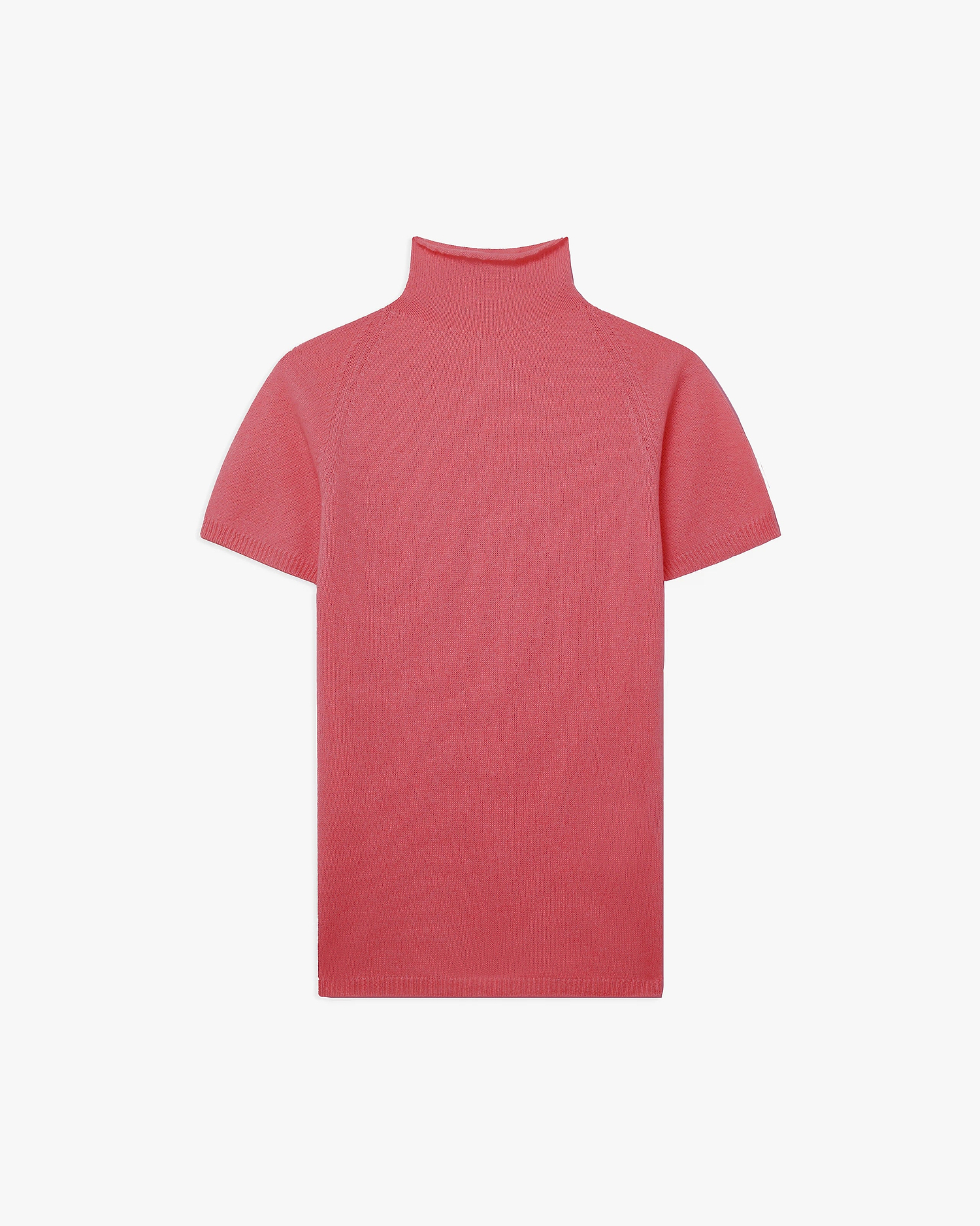 Piuma Mock Neck Tee - Red - Archive