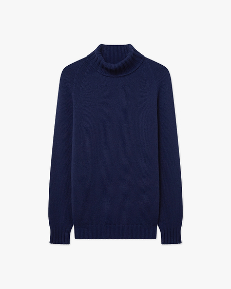 Women's Parksville Turtleneck Sweater - Blue - Archive