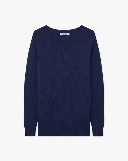Women's Parksville Crew Neck Sweater - Blue - Archive