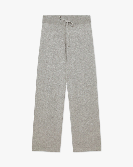 Palazzo Sweatpants - Light Grey - Archive