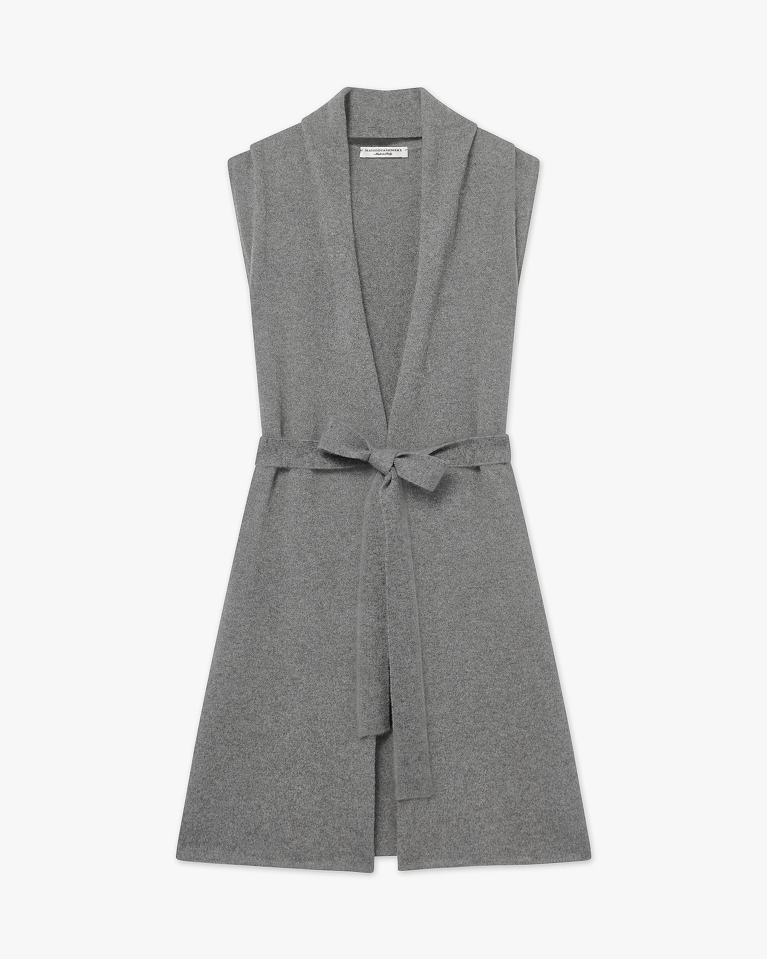 Custom Studio - Essential Ärmellose Cardigan