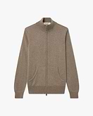 Cardigan Zippé Salò Femme - Taupe - Archive
