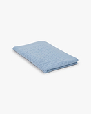 Cable Knit Baby Blanket - Light Blue
