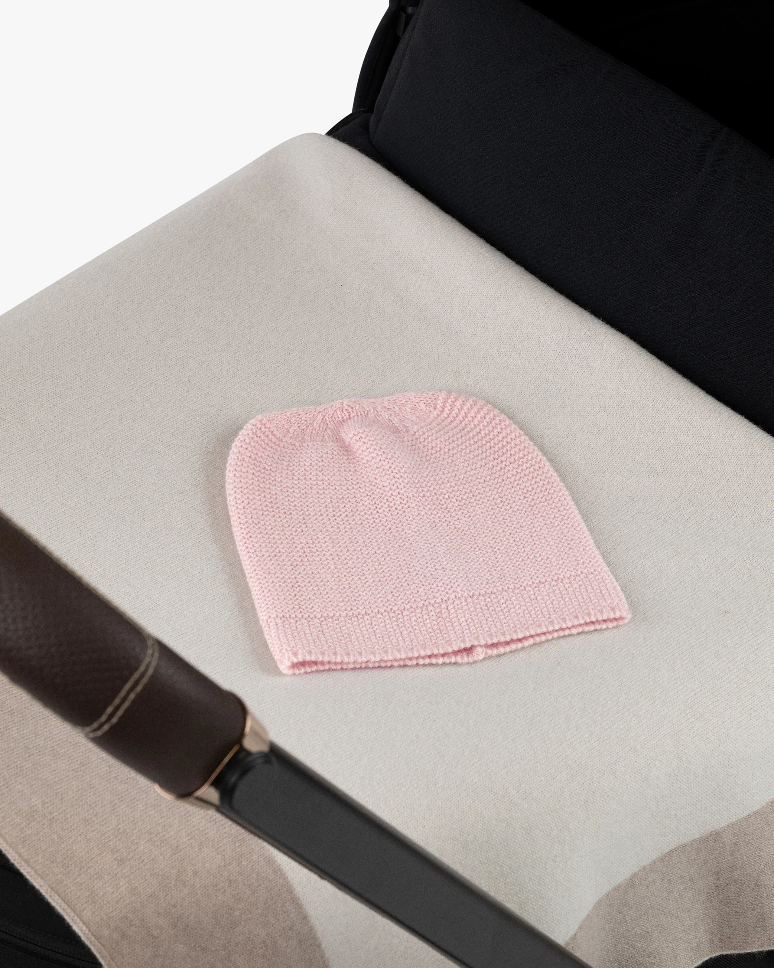 Links Baby Hat - Pink Cashmere