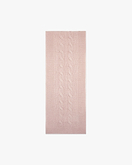 Zopfmuster Babyschal - Rosa
