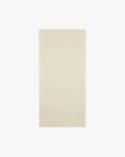 Links Baby Scarf - White Cashmere