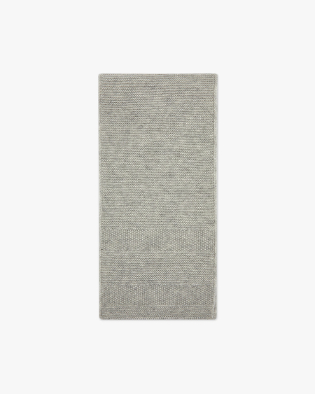 Links Baby Scarf - Light Grey Cashmere