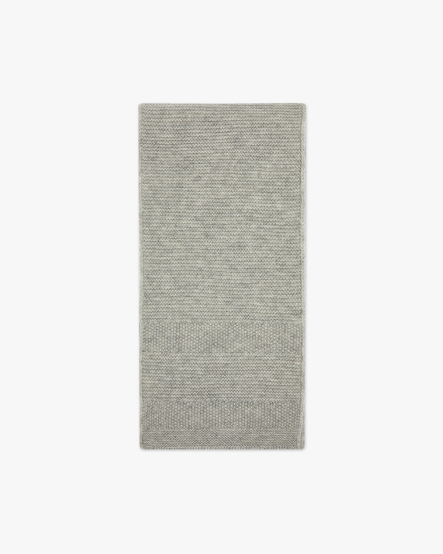 Links Baby Scarf - Light Grey Cashmere