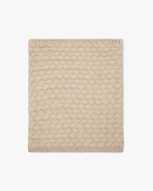 Écharpe Tressée - Beige