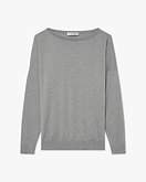 Belvoir U-Boot-Pullover - Grau