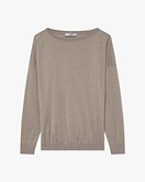 Belvoir U-Boot-Pullover - Beige