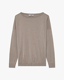 Belvoir U-Boot-Pullover - Beige