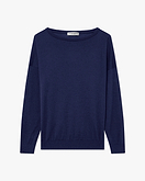 Belvoir U-Boot-Pullover - Blau