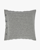 Cuscino Trecce - Grigio Medio