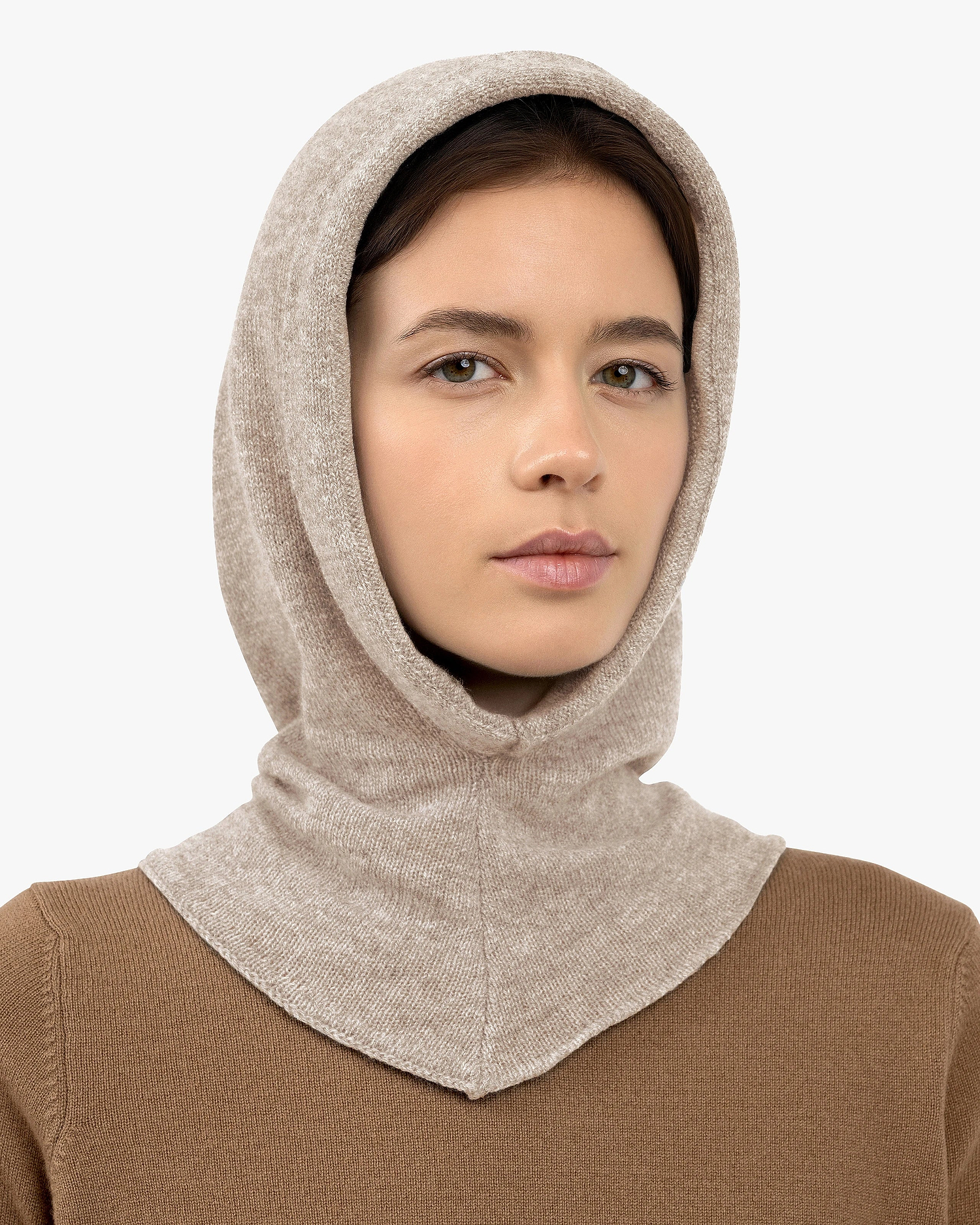 Hoodie Hat - Beige