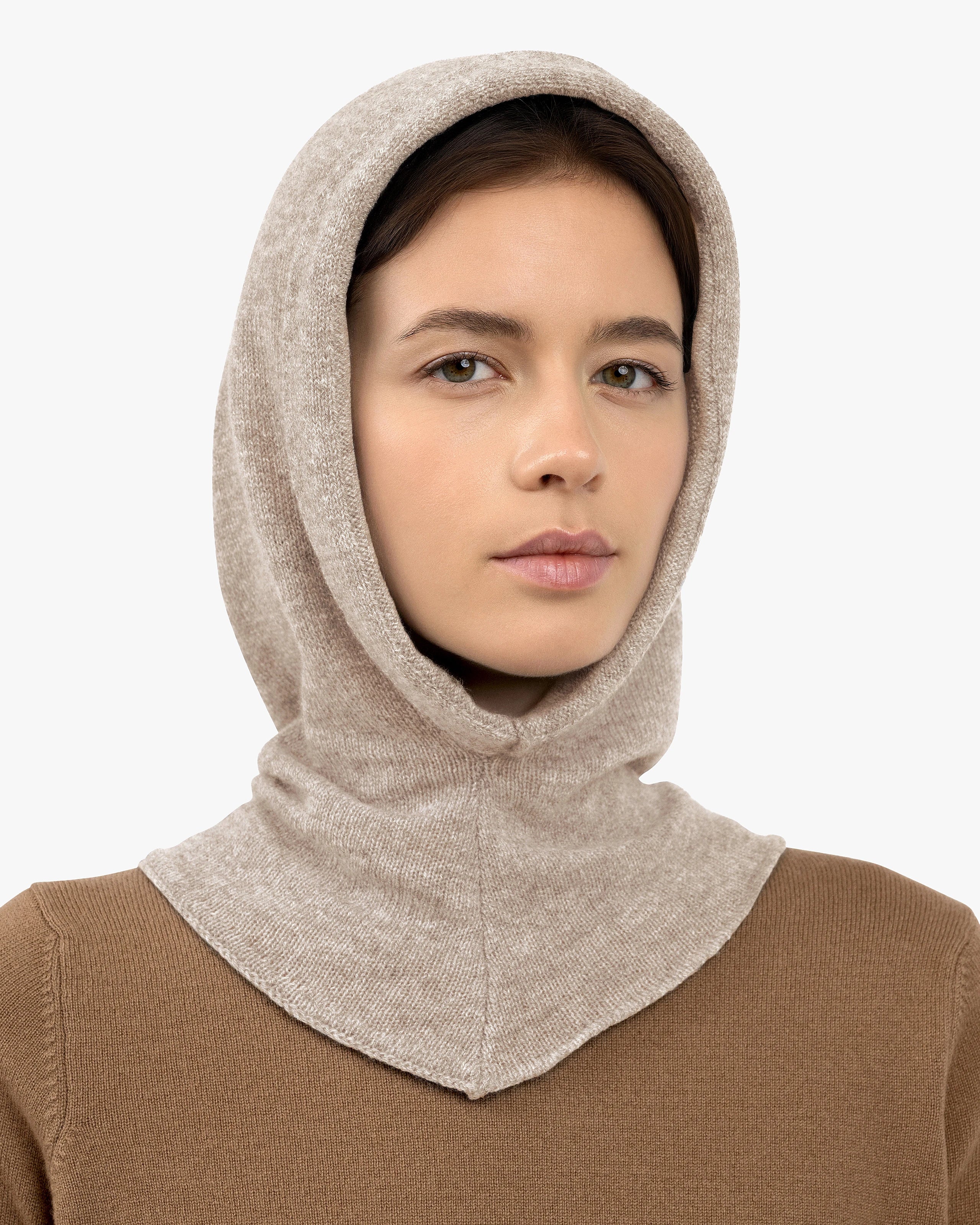 Hoodie Hat - Beige