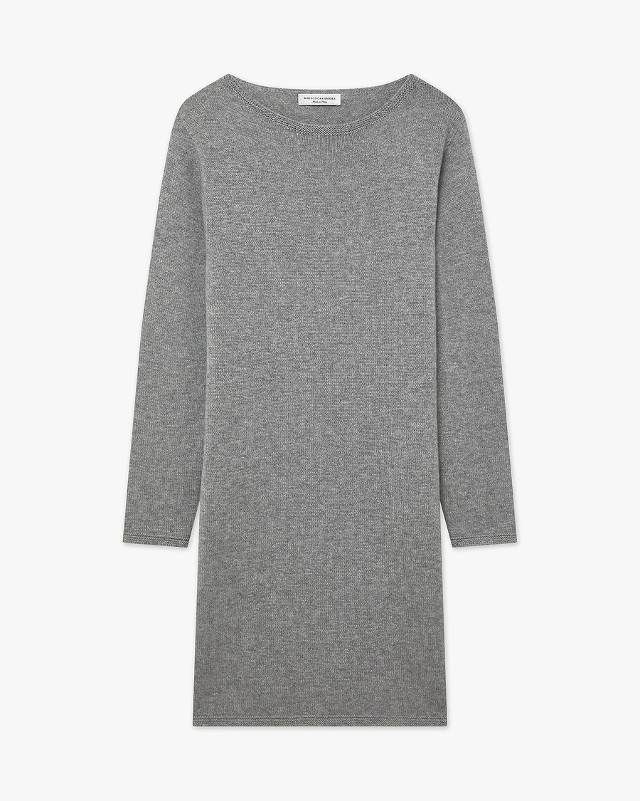 Parksville Dress - Medium Grey Cashmere