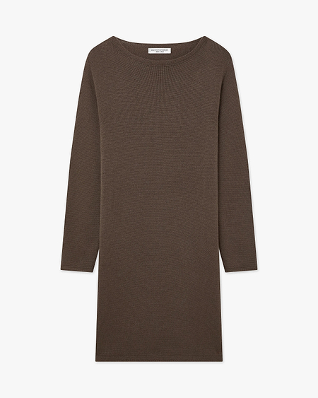 Parksville Dress - Brown Cashmere