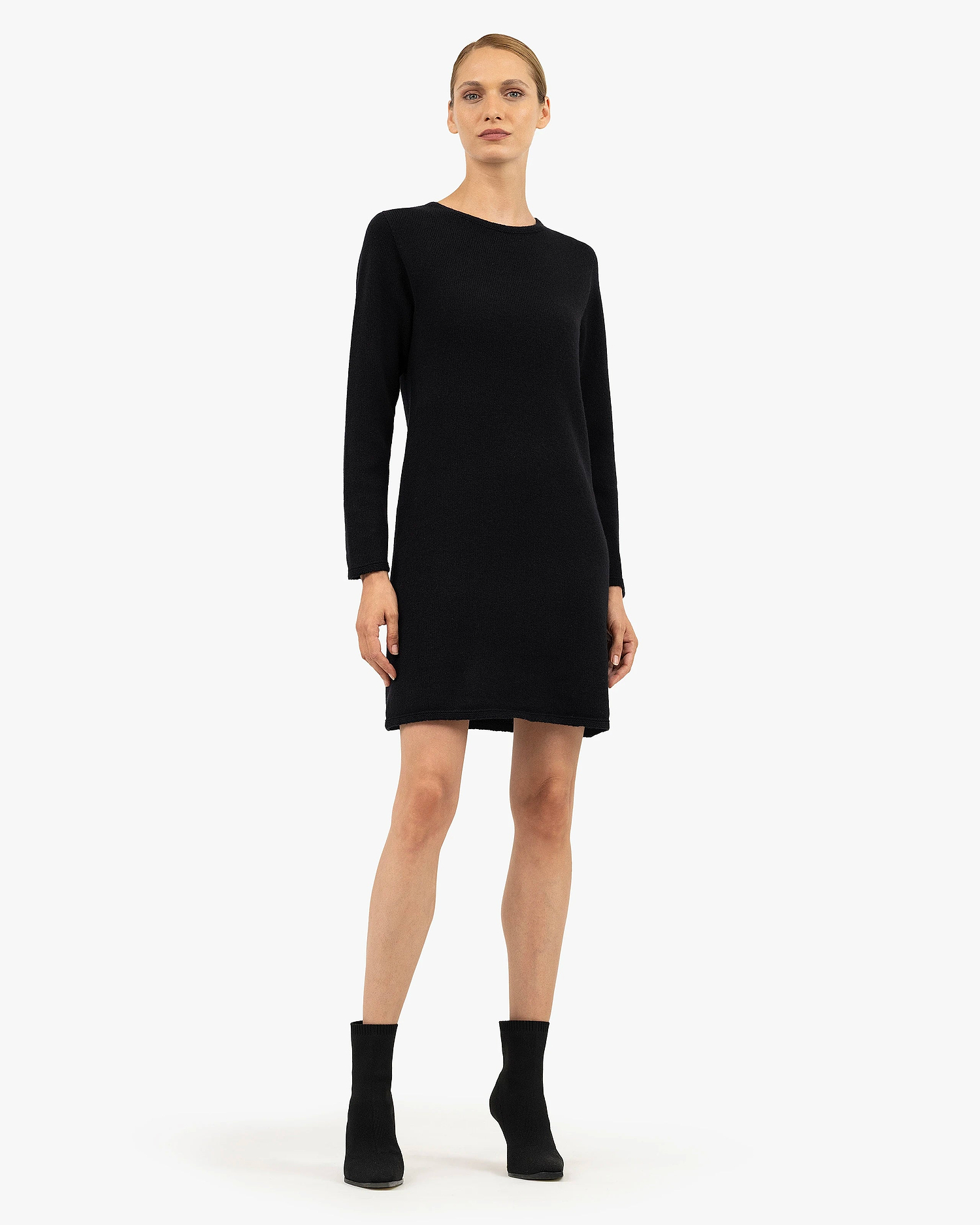 Parksville Dress - Black Cashmere