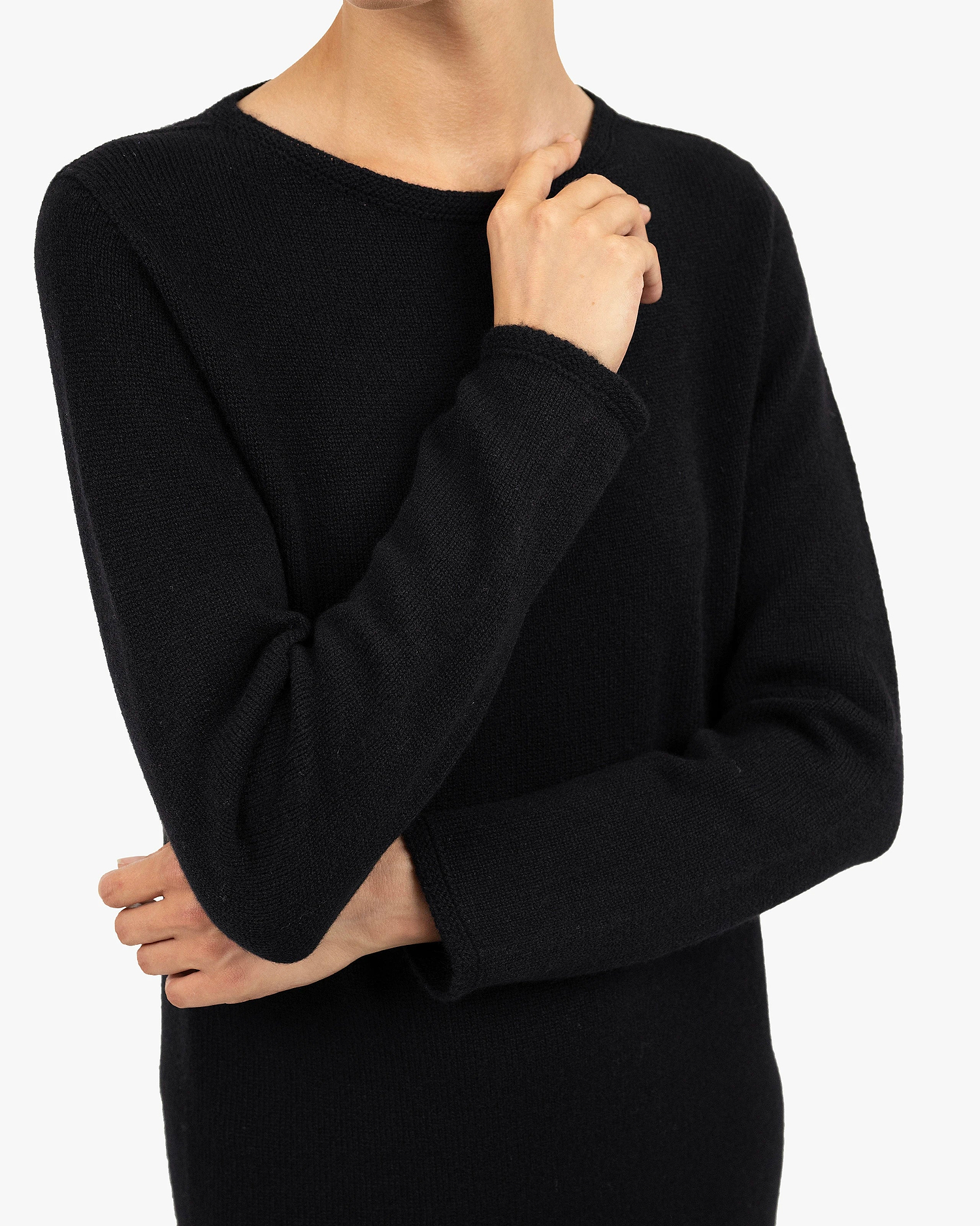 Parksville Dress - Black Cashmere