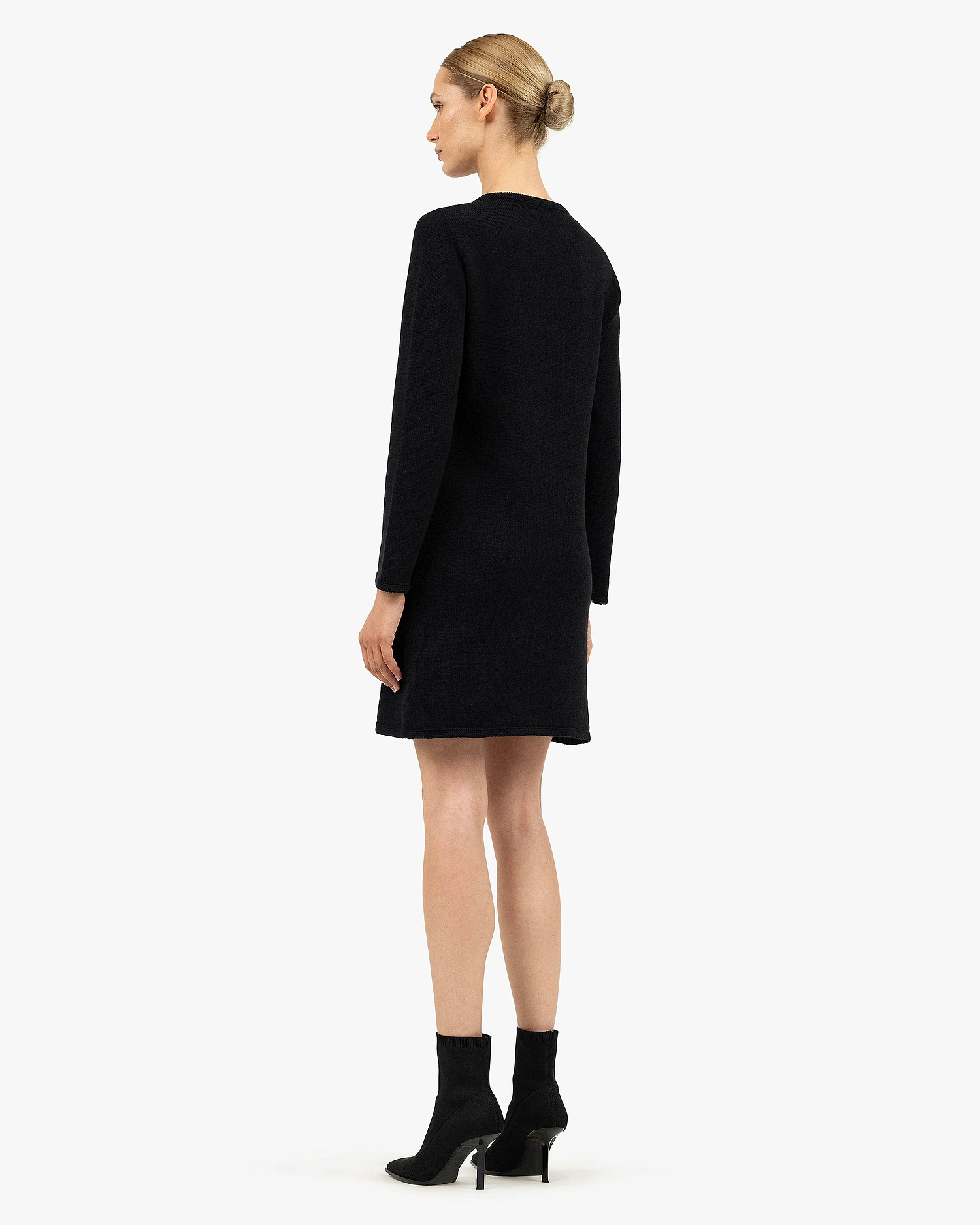 Parksville Dress - Black Cashmere