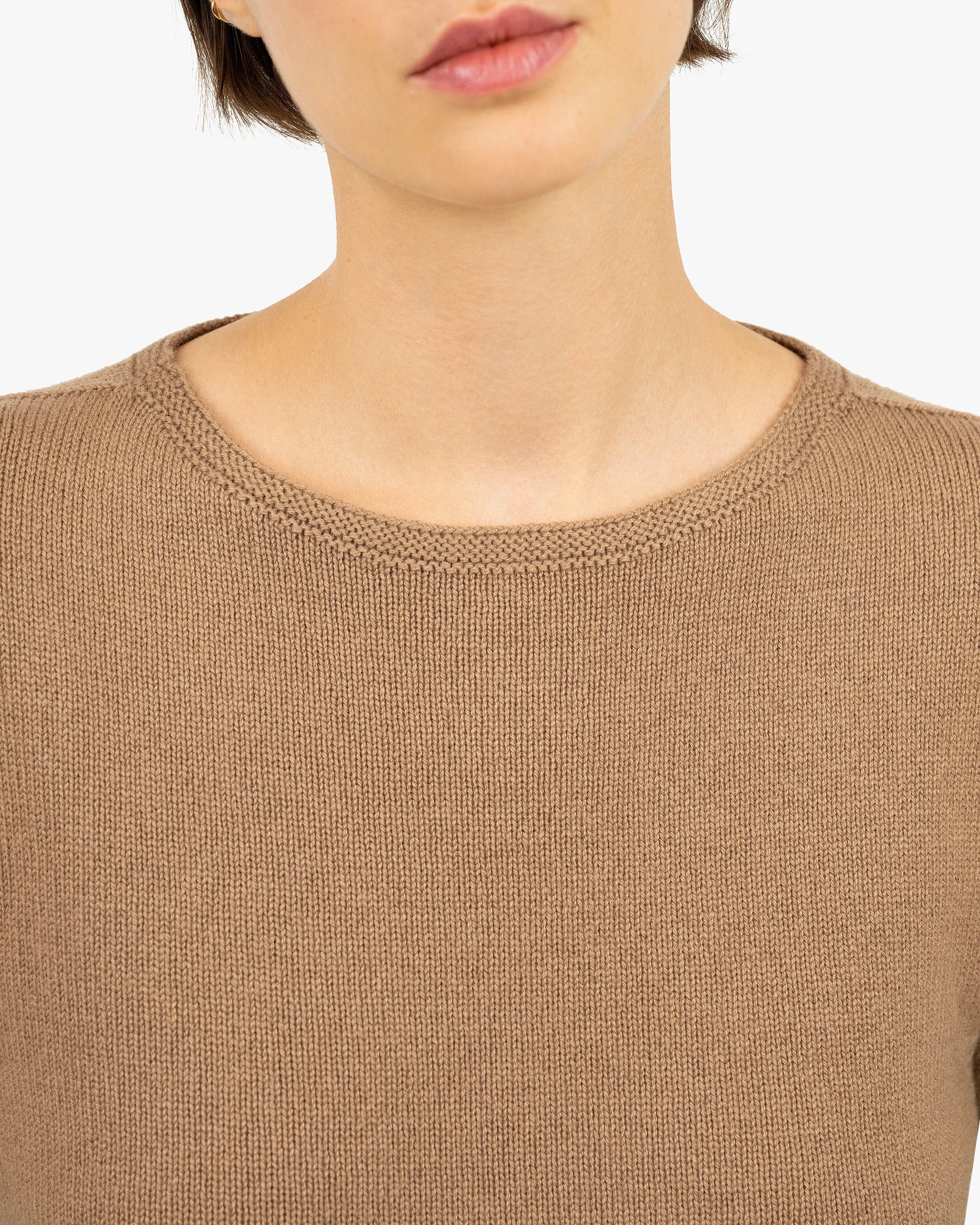 Parksville Dress - Camel Cashmere
