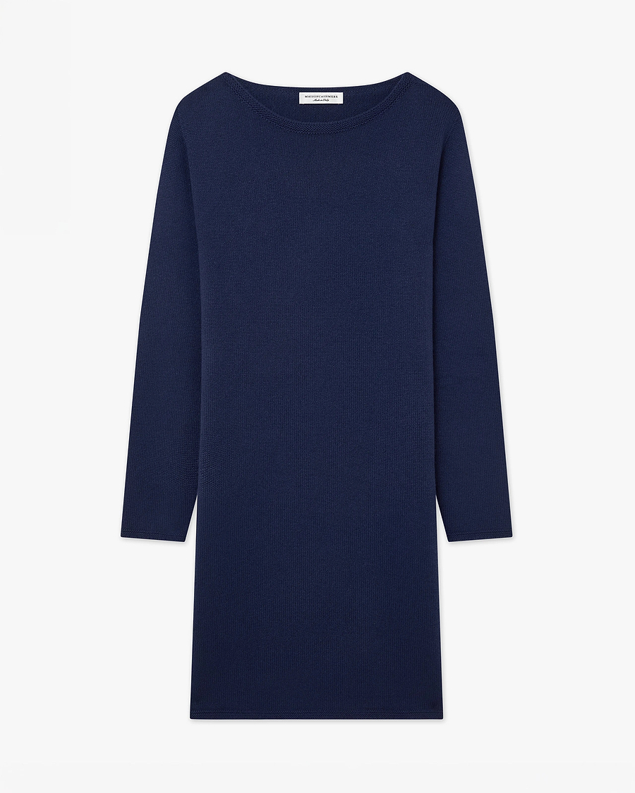 Parksville Dress - Blue Cashmere