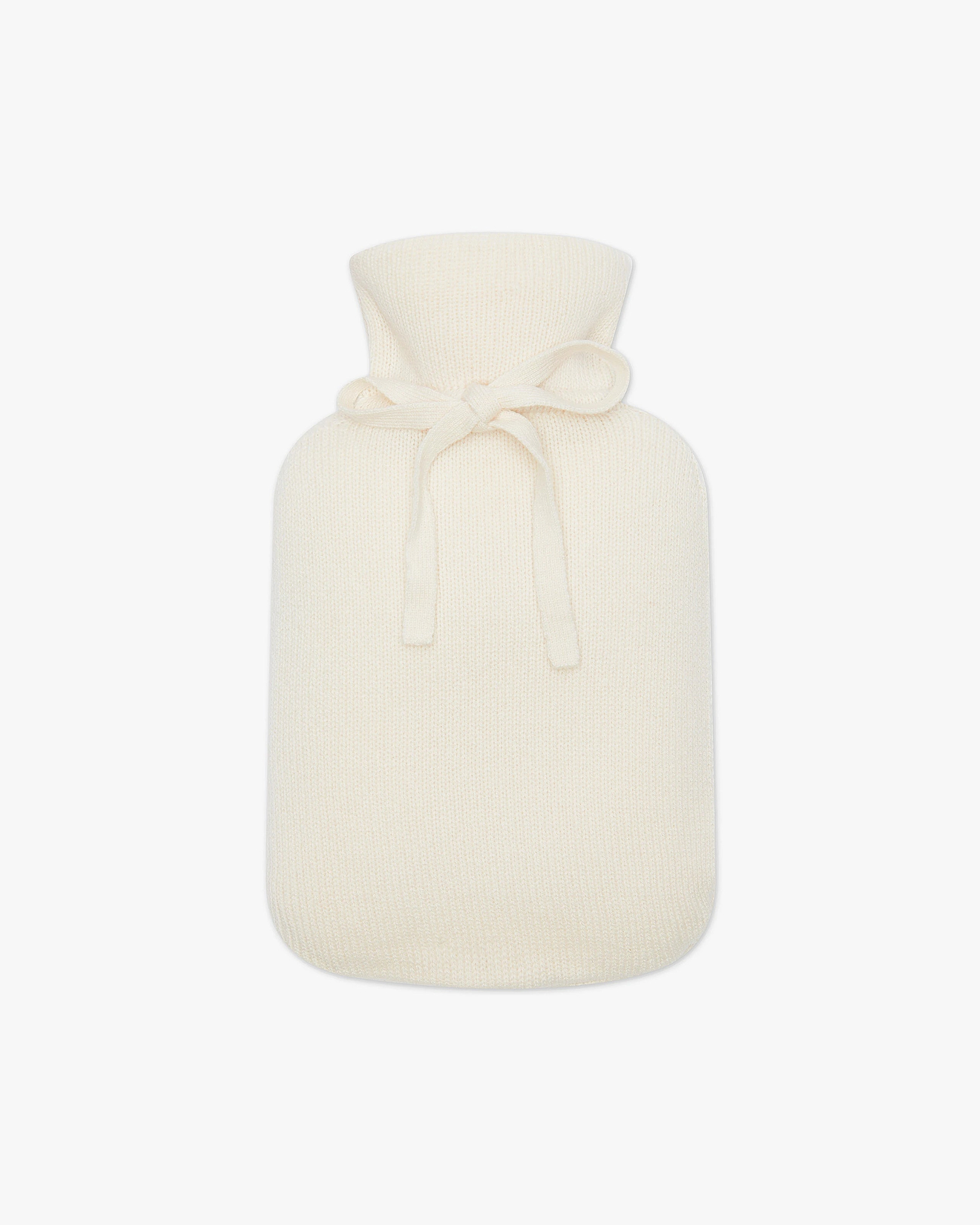 Hot Water Bottle Cover - White Cashmere