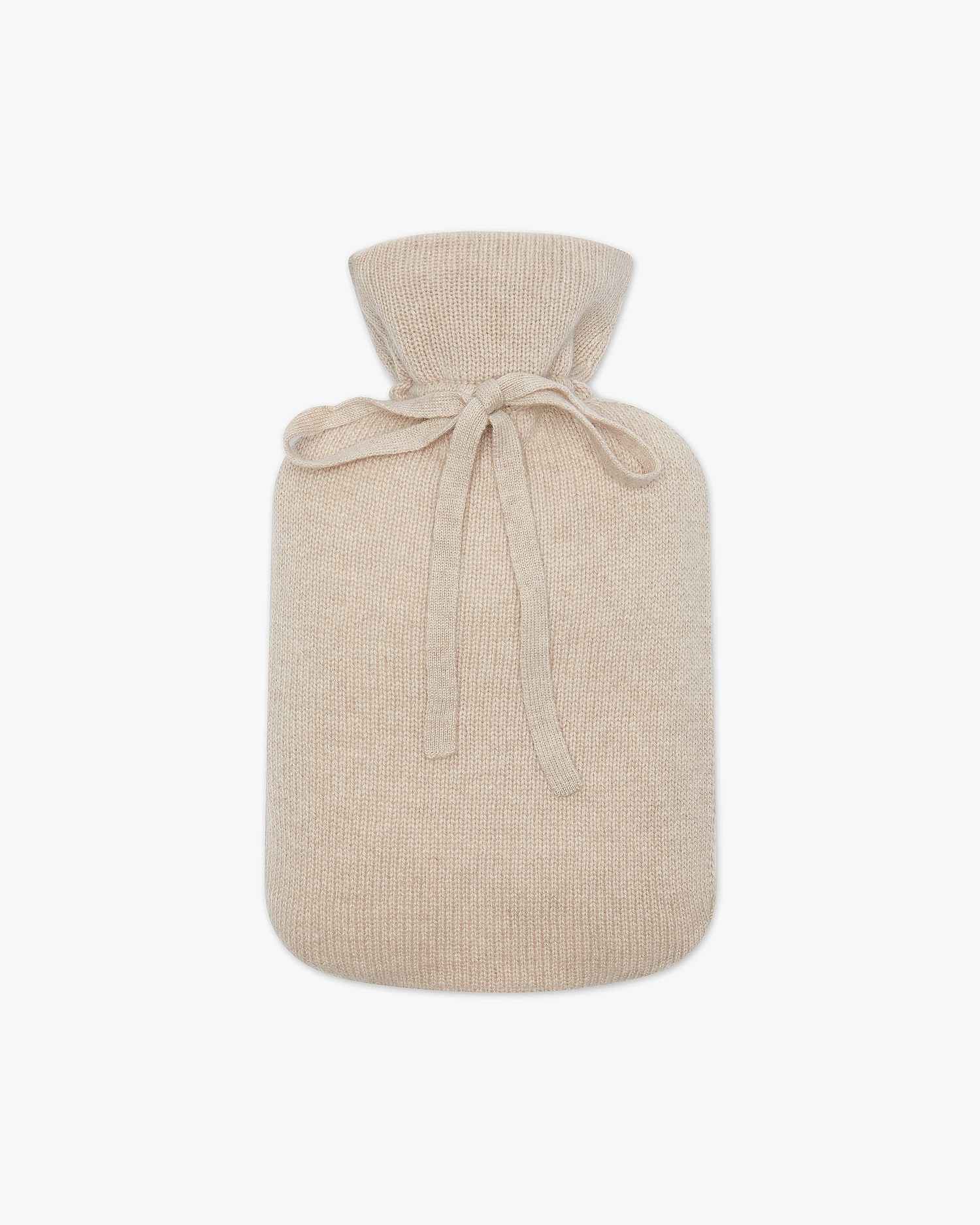 Hot Water Bottle Cover - Beige Cashmere