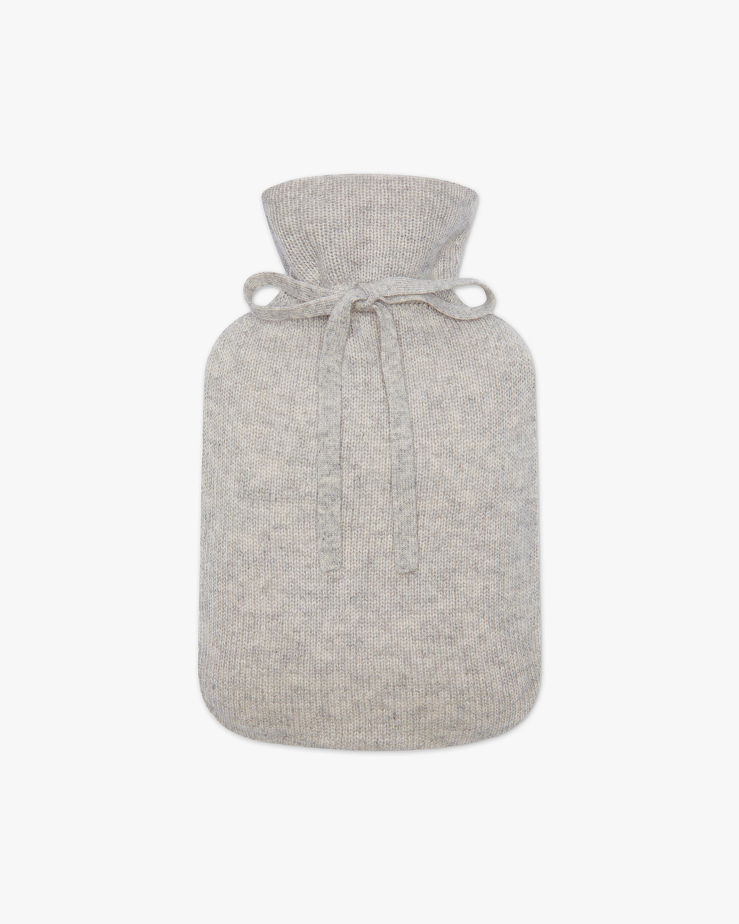 Hot Water Bottle Cover - Light Grey Cashmere
