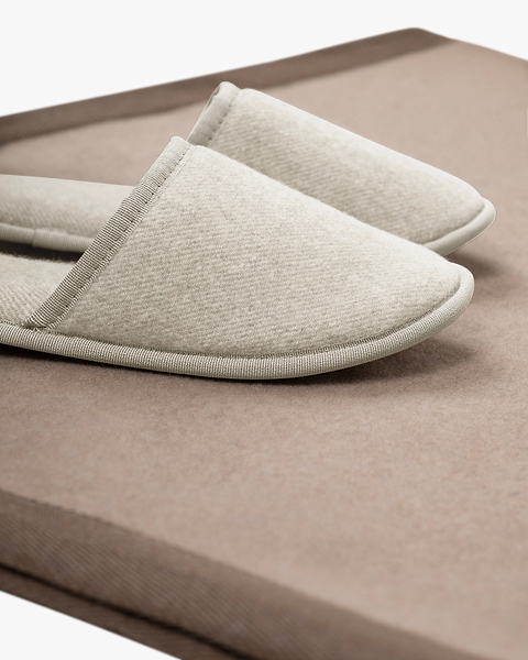 Alphea Slippers - Beige Cashmere