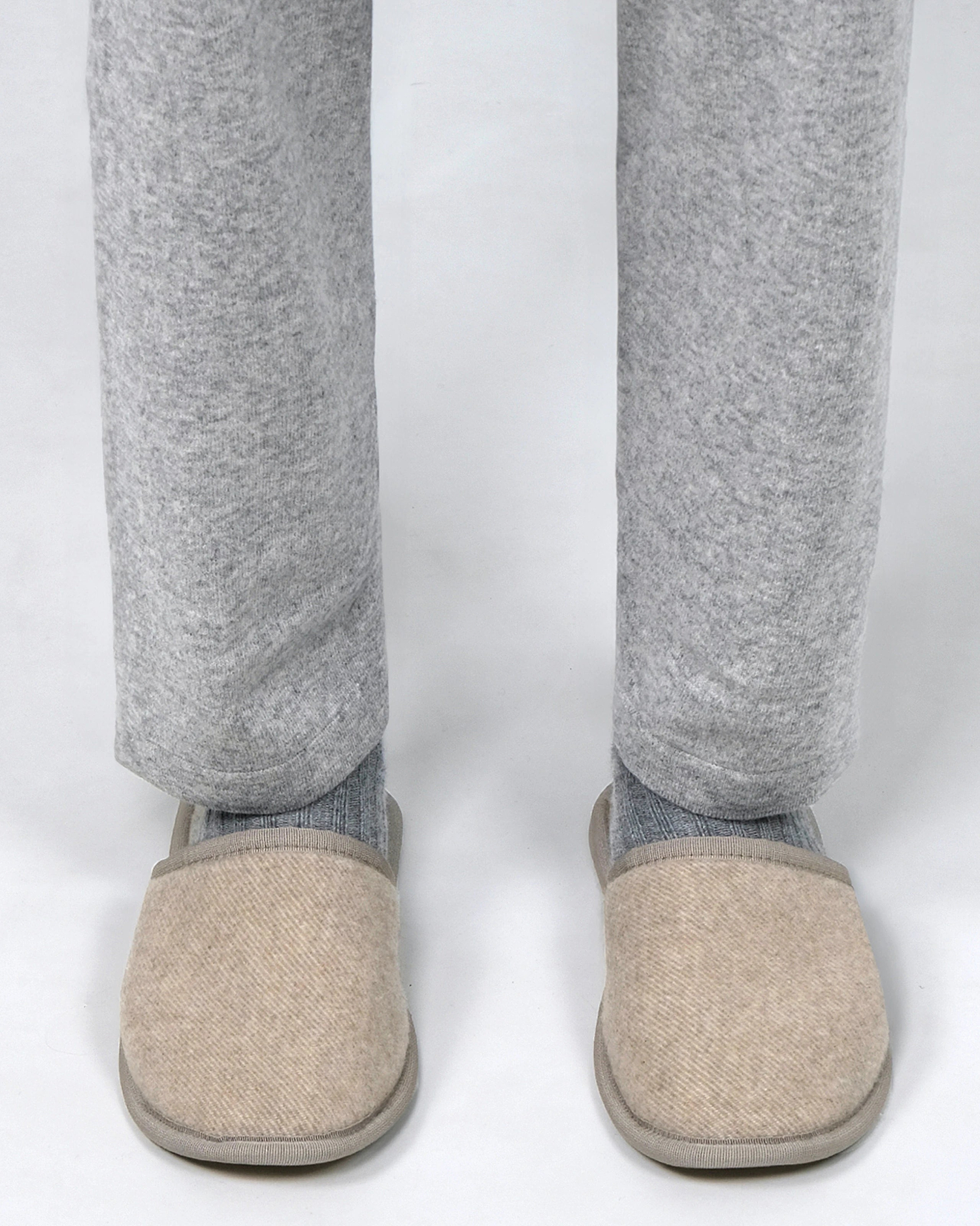 Alphea Slippers - Beige Cashmere