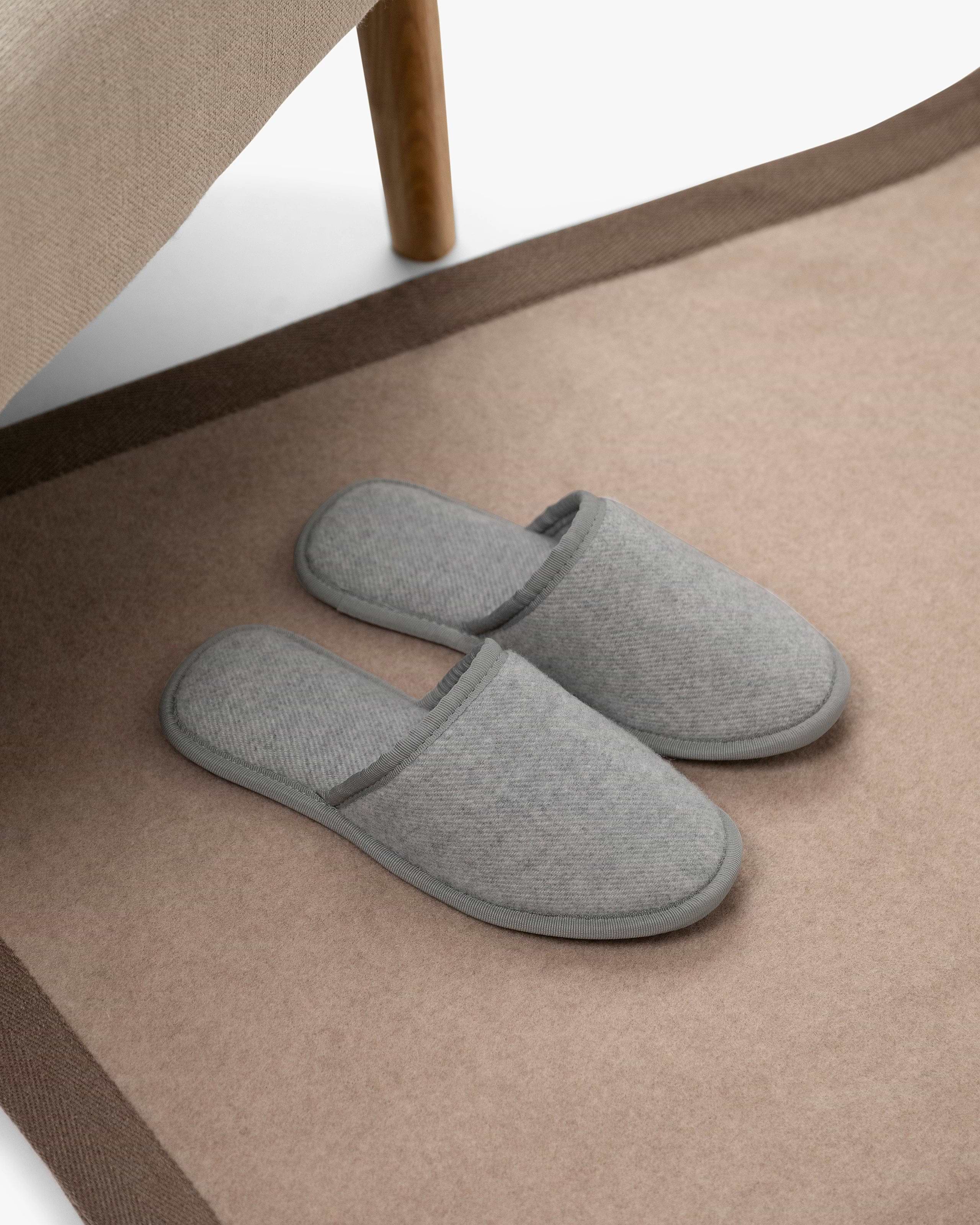 Alphea Slippers - Grey Cashmere