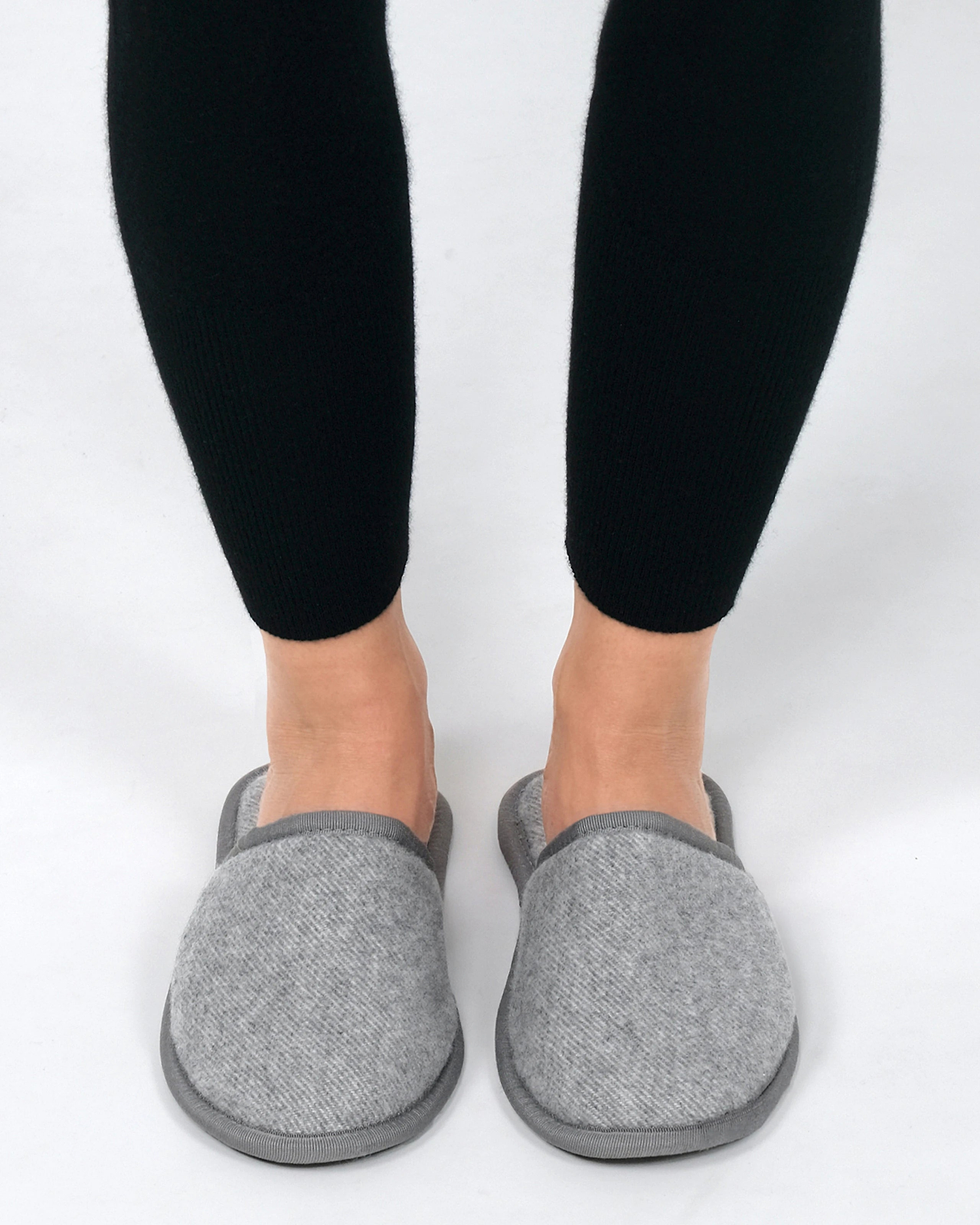 Alphea Slippers - Grey Cashmere