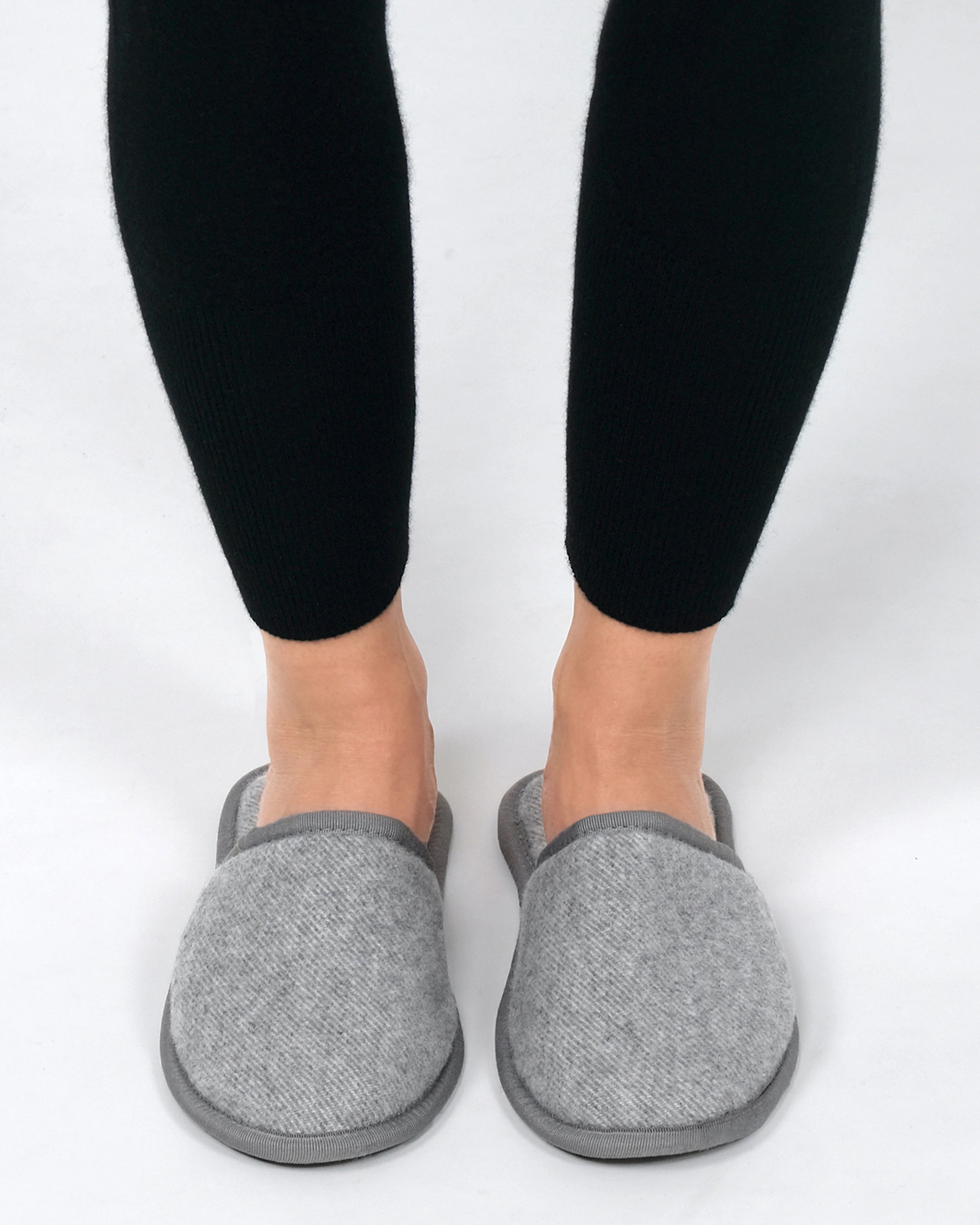 Alphea Slippers - Grey Cashmere