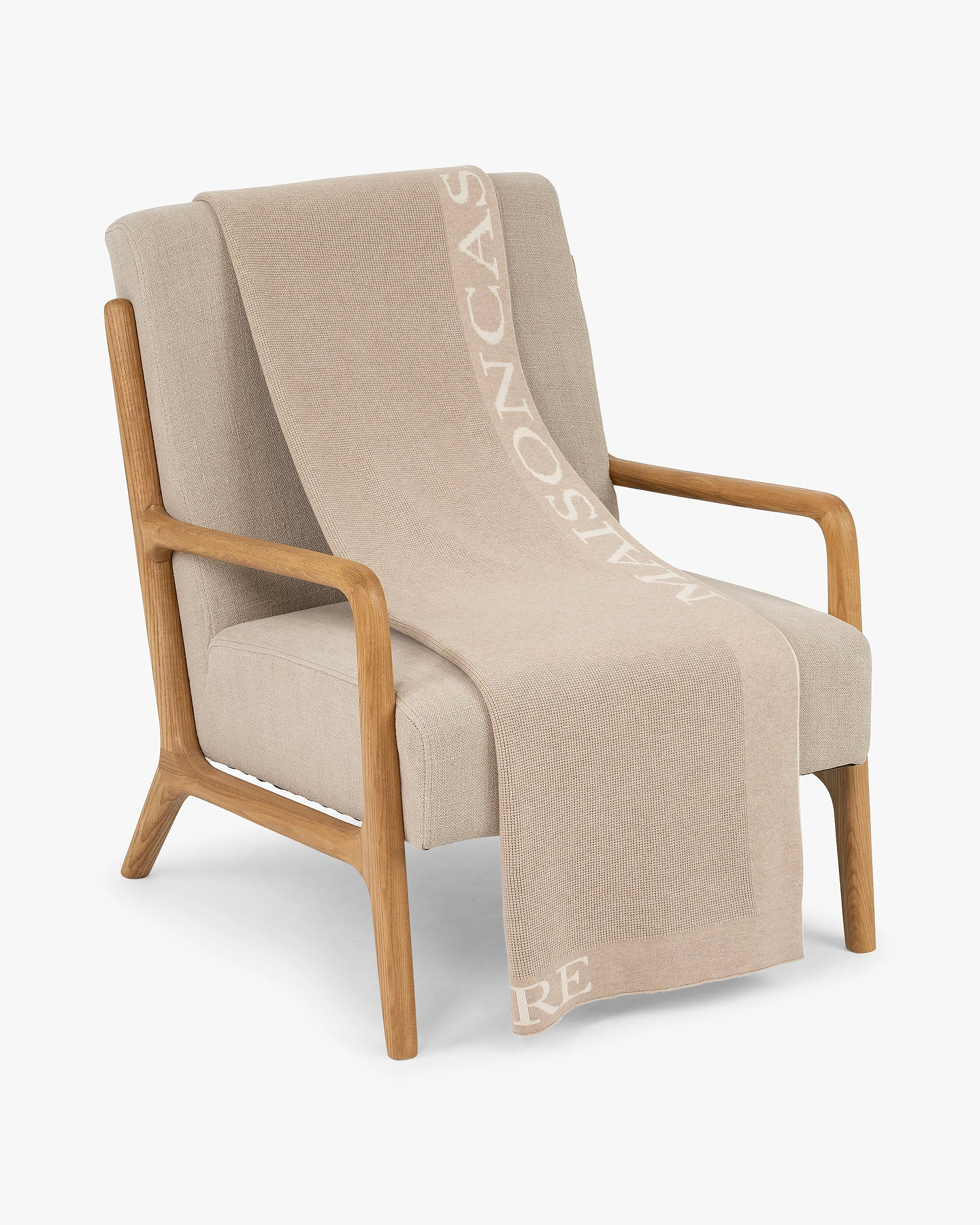 Dolomiti Customizable Blanket - Beige Cashmere