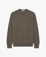 Pull Col Rond Classic Prestige Homme · Marron