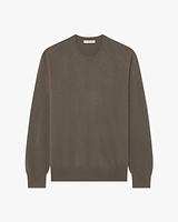 Pull Col Rond Classic Prestige Homme · Marron