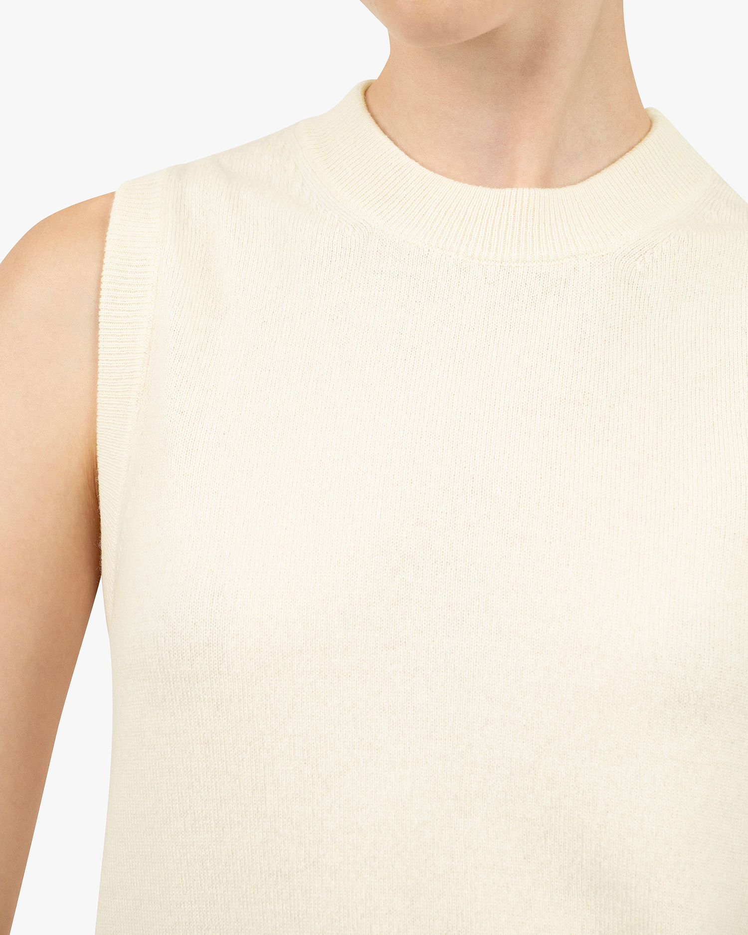 Essential Top - White Cashmere