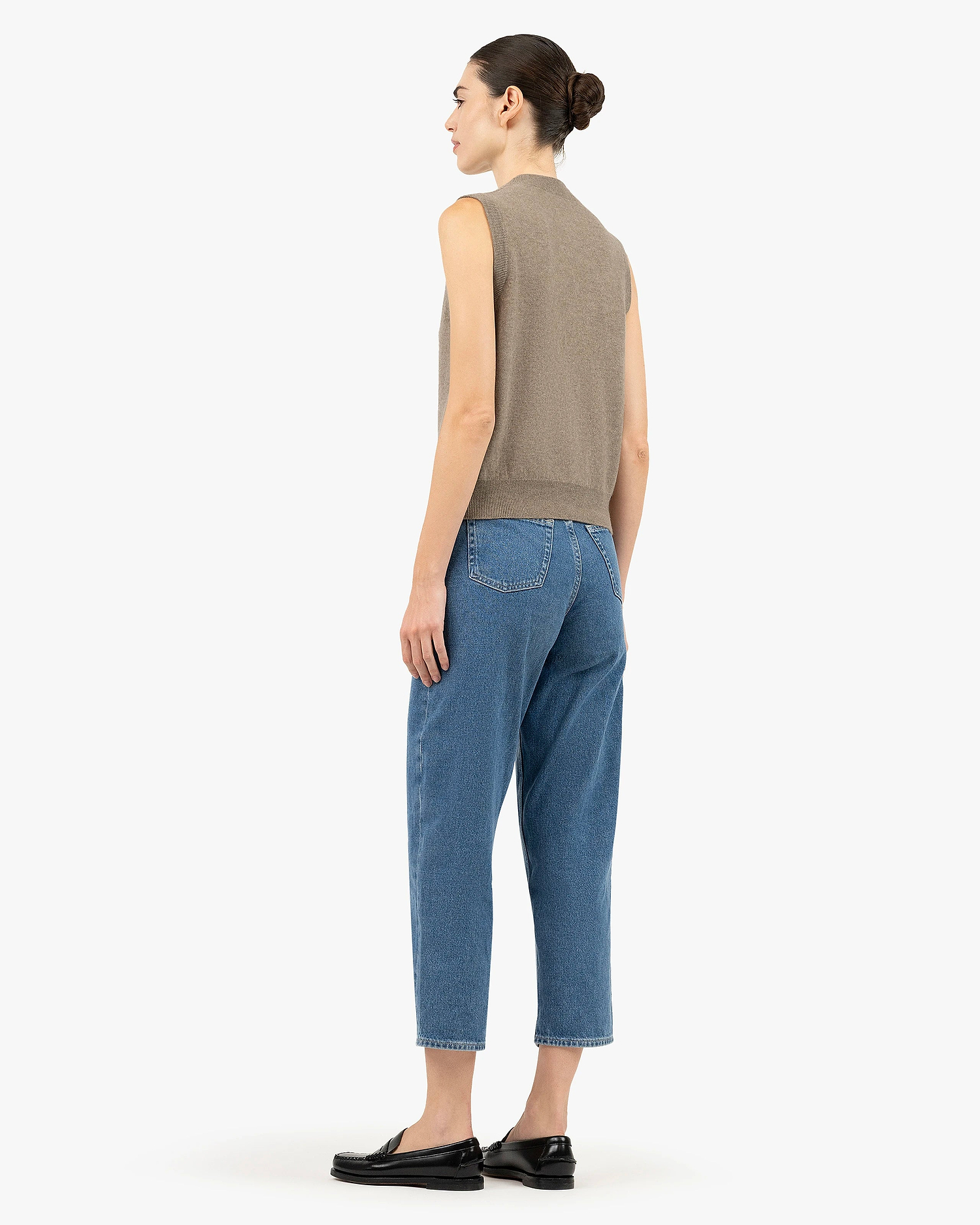 Essential Top - Taupe Cashmere