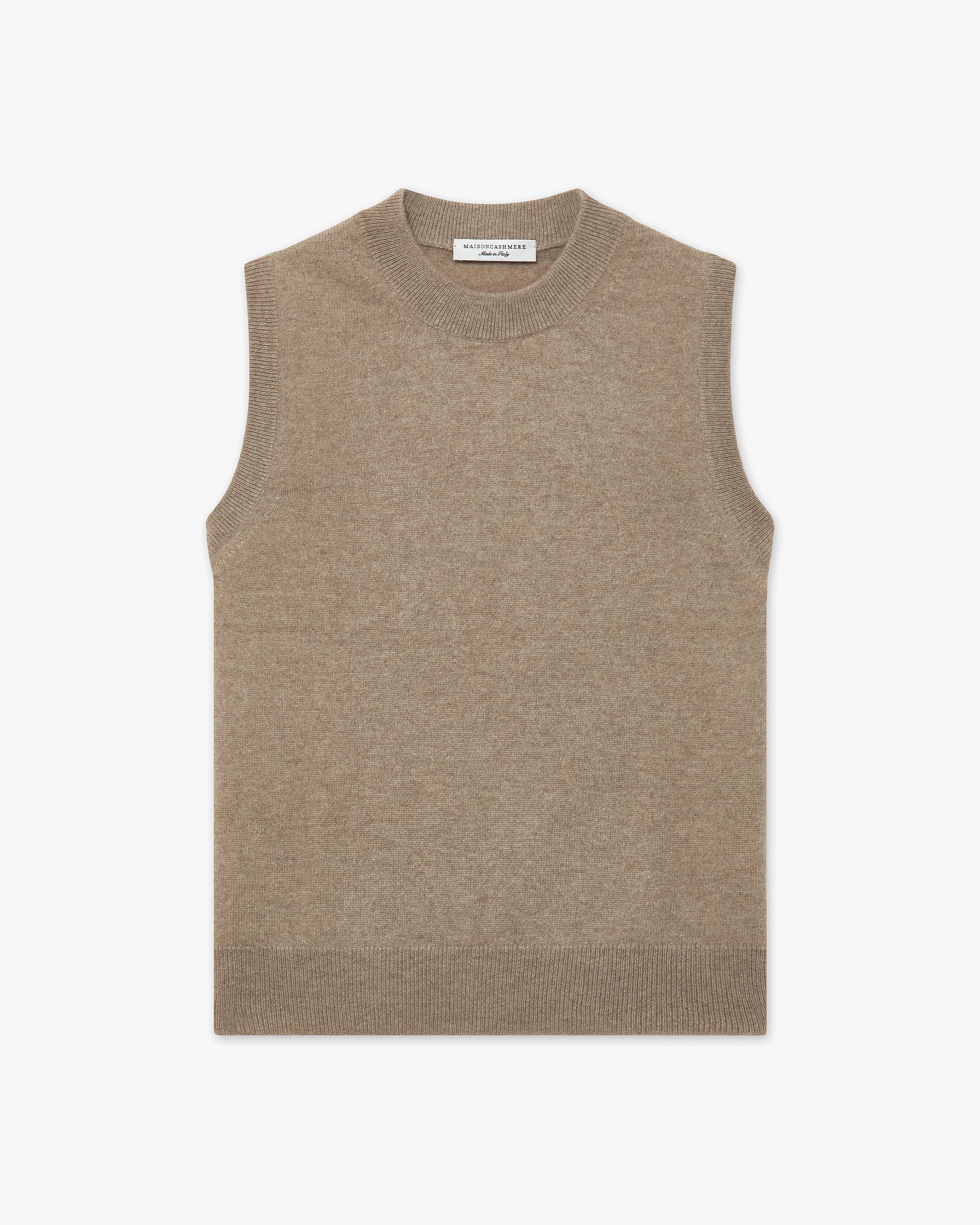 Essential Top - Taupe Cashmere