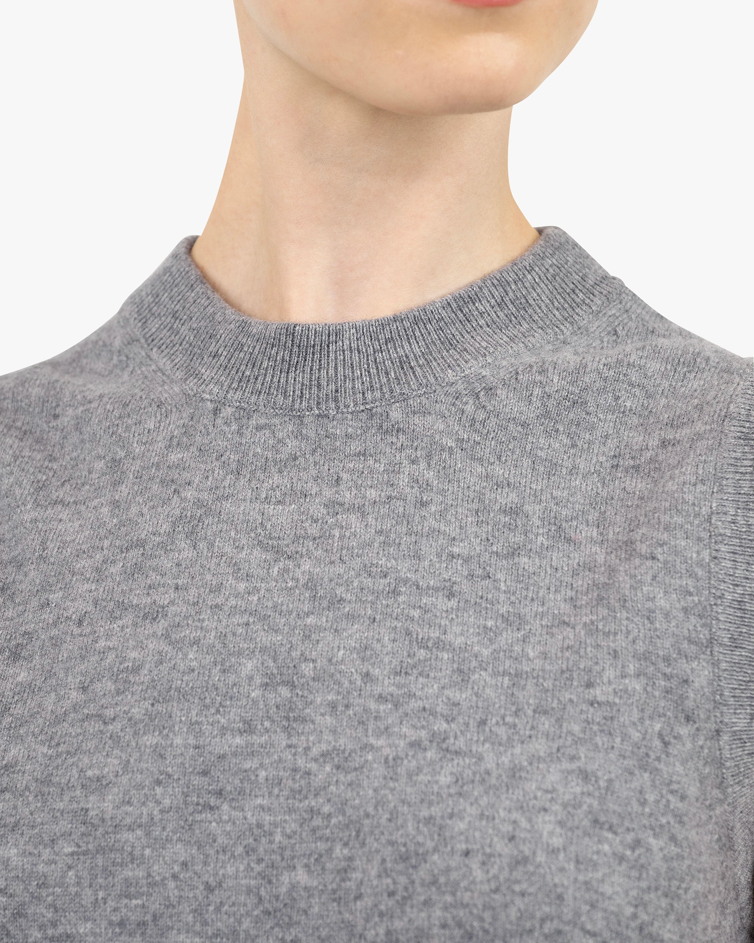Essential Top - Medium Grey Cashmere