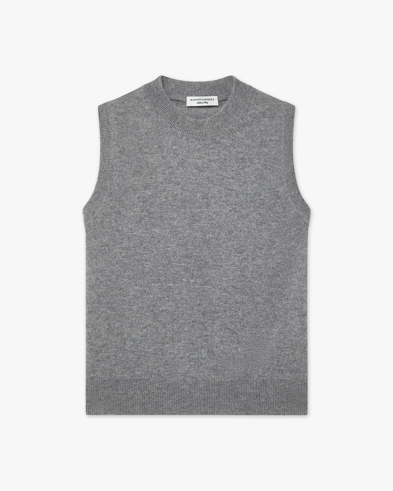 Essential Top - Medium Grey Cashmere
