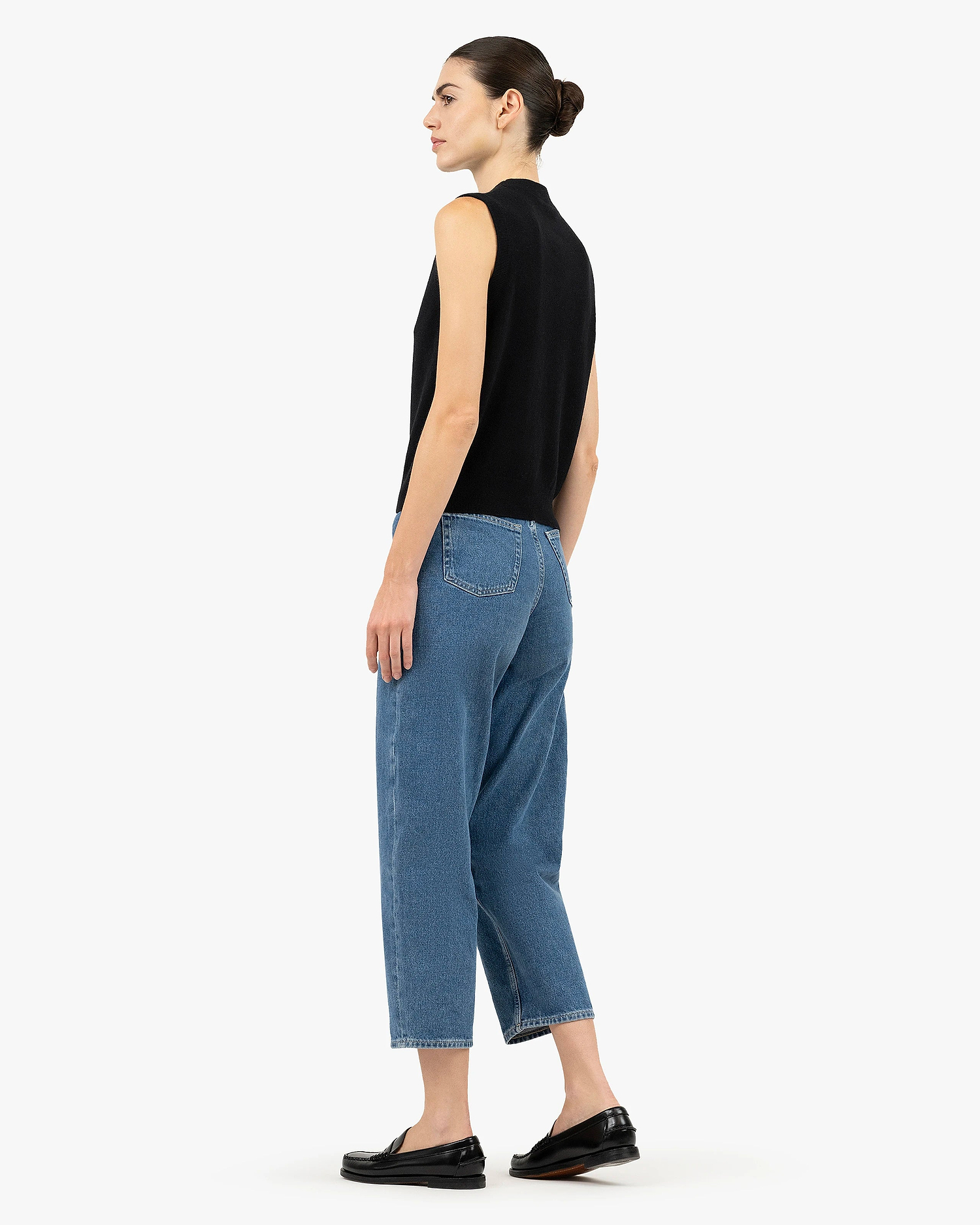 Essential Top - Black Cashmere