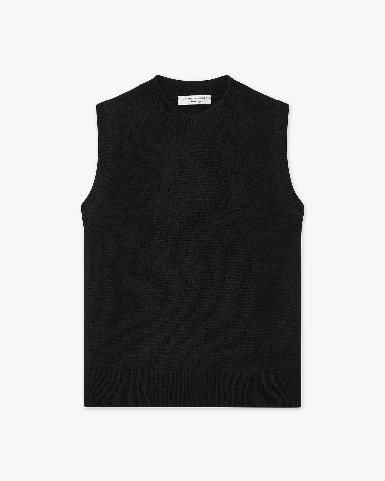 Essential Top - Black Cashmere
