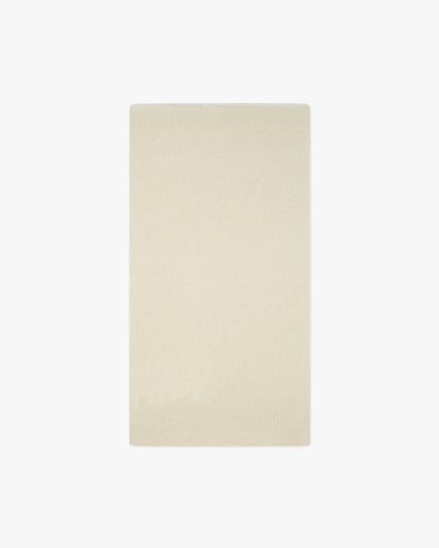 Essential Neck Warmer - White Cashmere