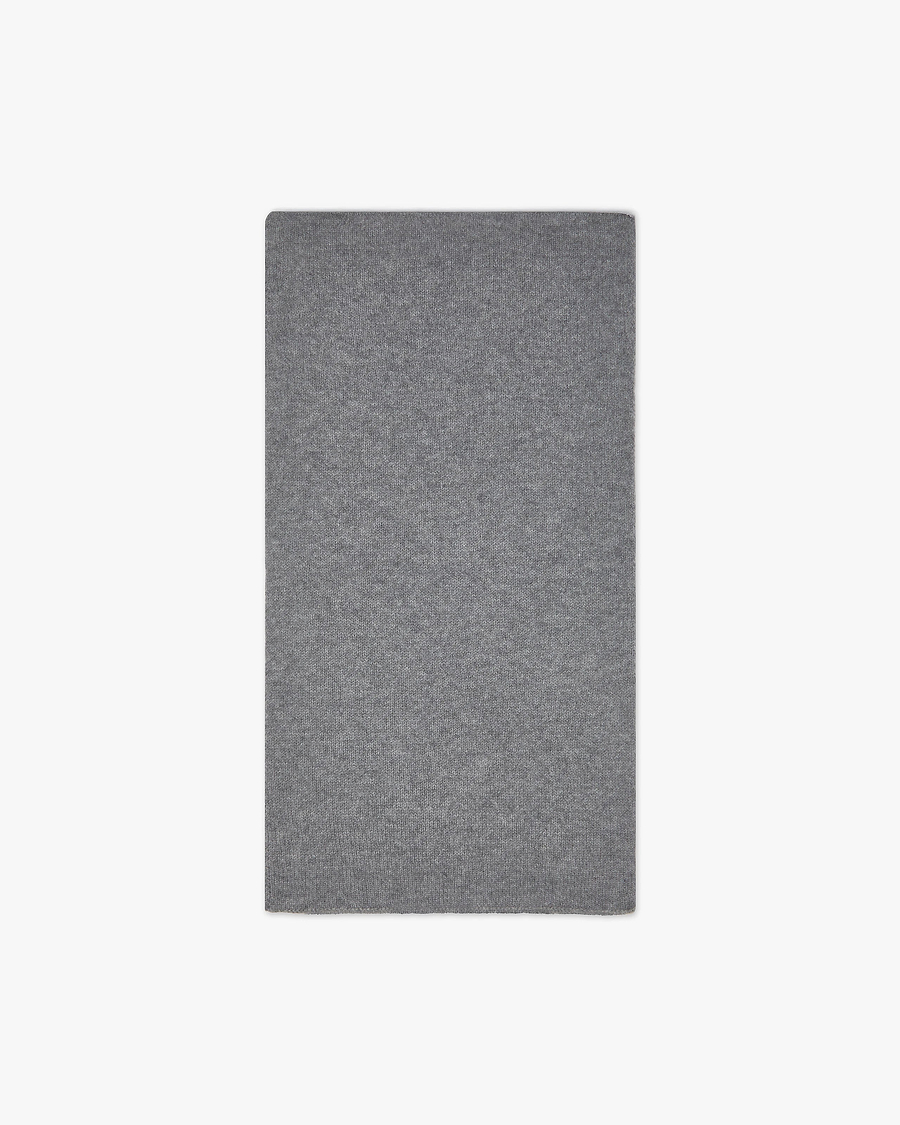 Essential Neck Warmer - Medium Grey Cashmere