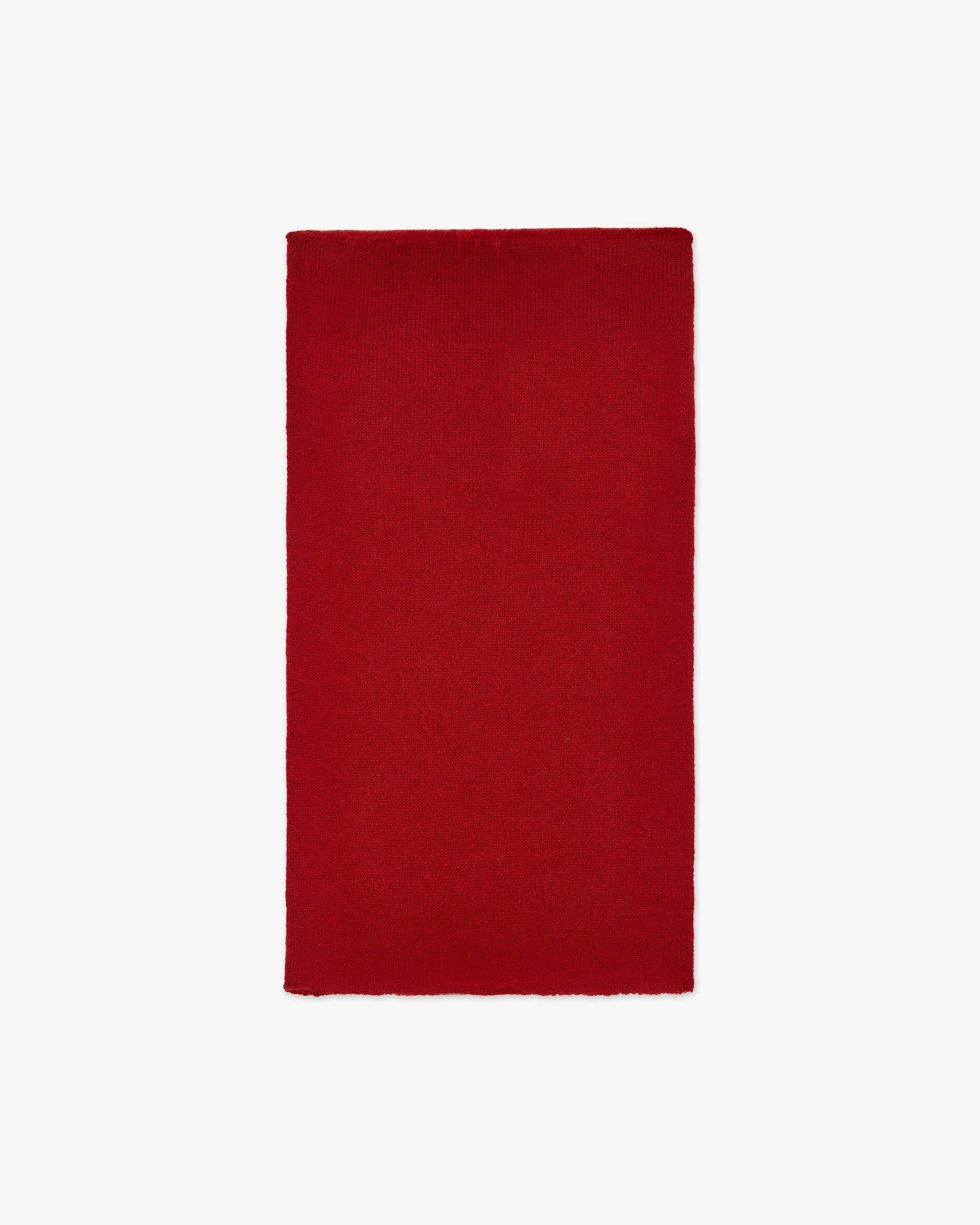 Essential Neck Warmer - Red Cashmere