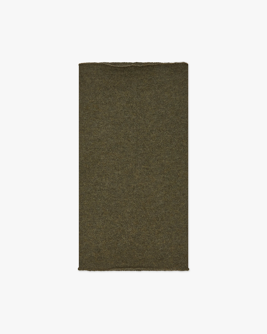Essential Neck Warmer - Green Cashmere